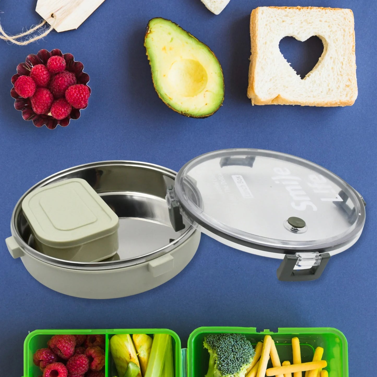 Best stainless steel round lunch box - containers | 2025 | fast shipping