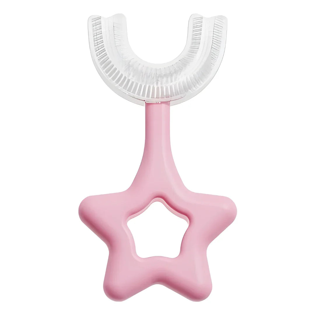 Star U-shape Silicone Manual Toothbrush - Health & Personal Care