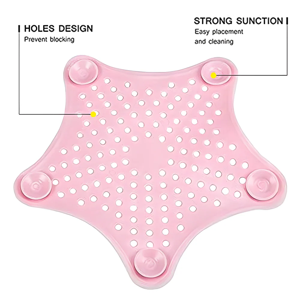 Starfish Drain Hair Catcher - Home & Kitchen