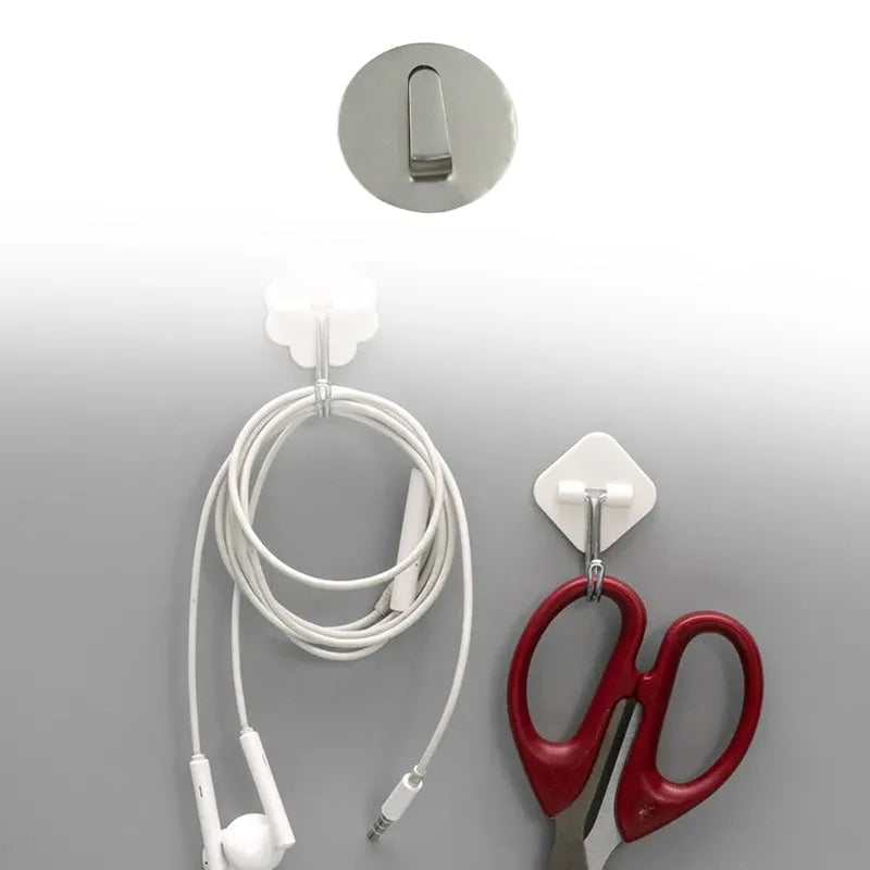 Steel Wall Hanging Hook 12 Pc - Home Decor