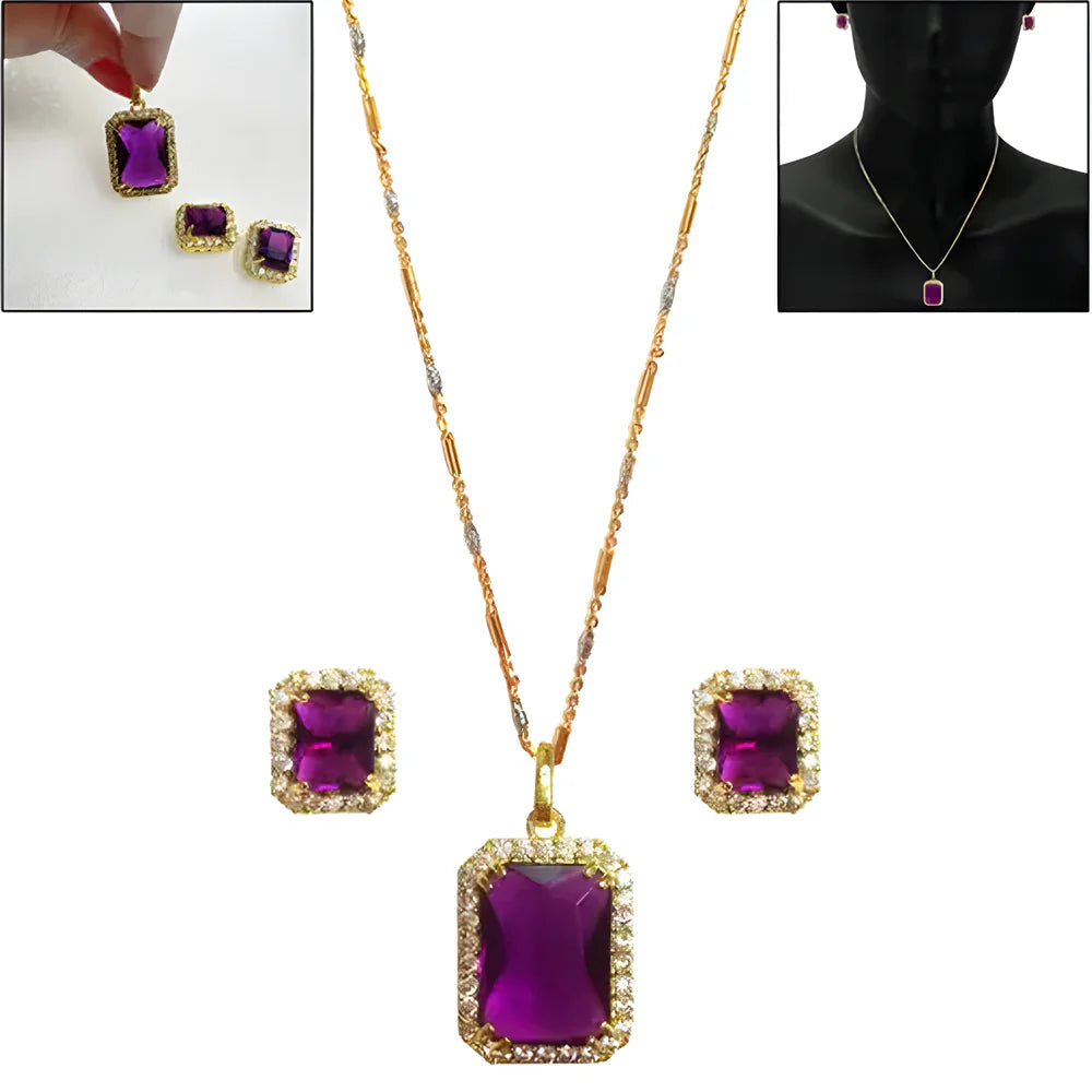 Best stone pendant necklace set - jewelry sets | 2025 | fast shipping