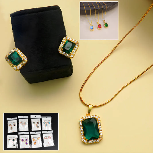 Best stone pendant necklace set - jewelry sets | 2025 | fast shipping