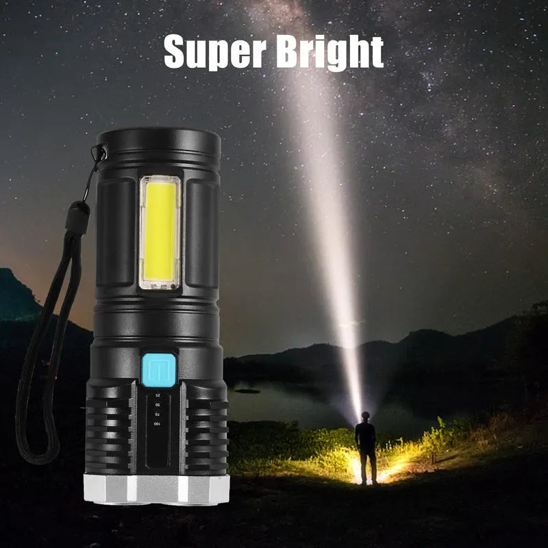 Best strong 4 led torch light - handheld torches | 2025 | fast shipping