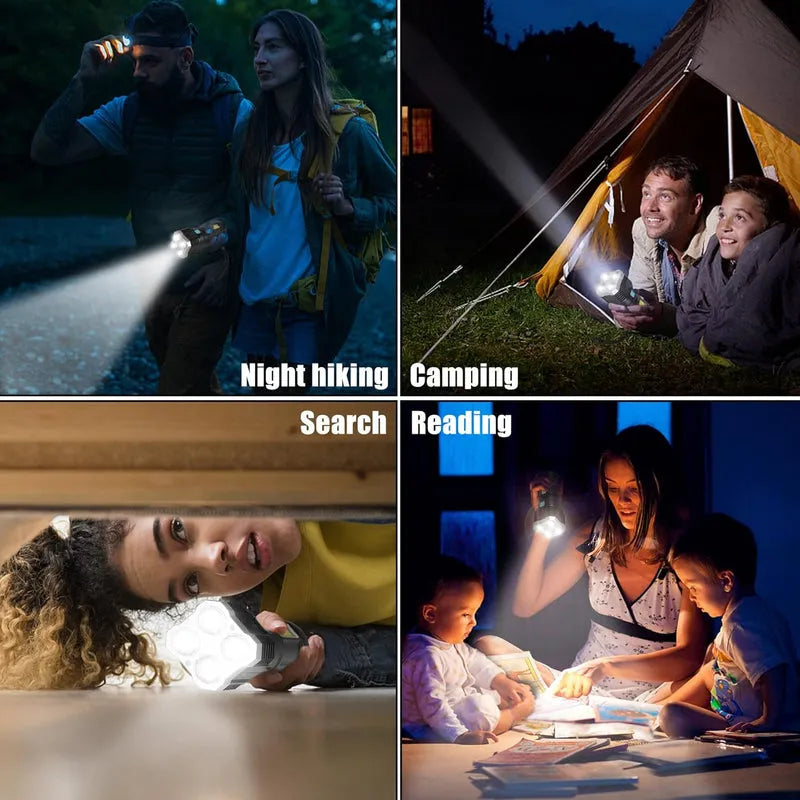 Best strong 4 led torch light - handheld torches | 2025 | fast shipping