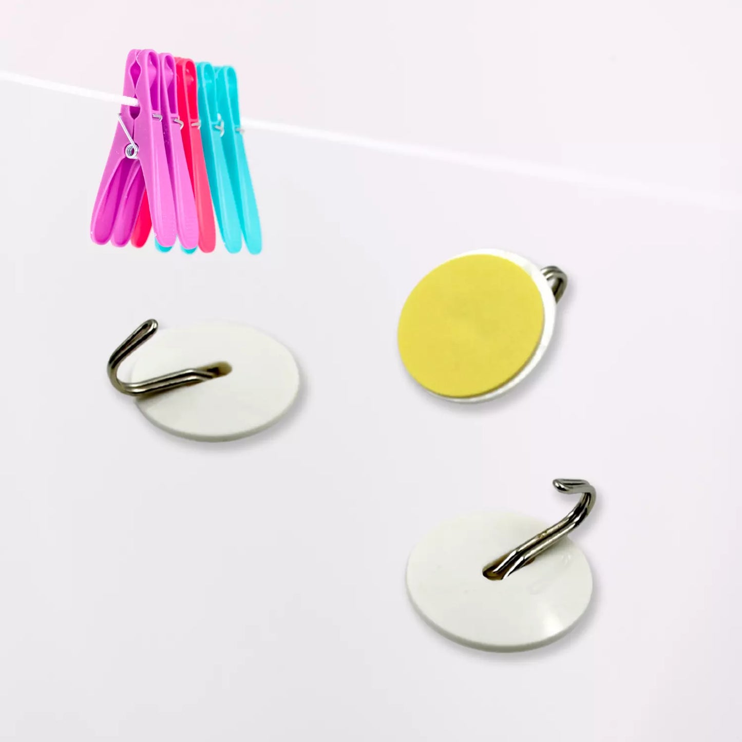 Strong Adhesive Wall Hooks - Home & Kitchen
