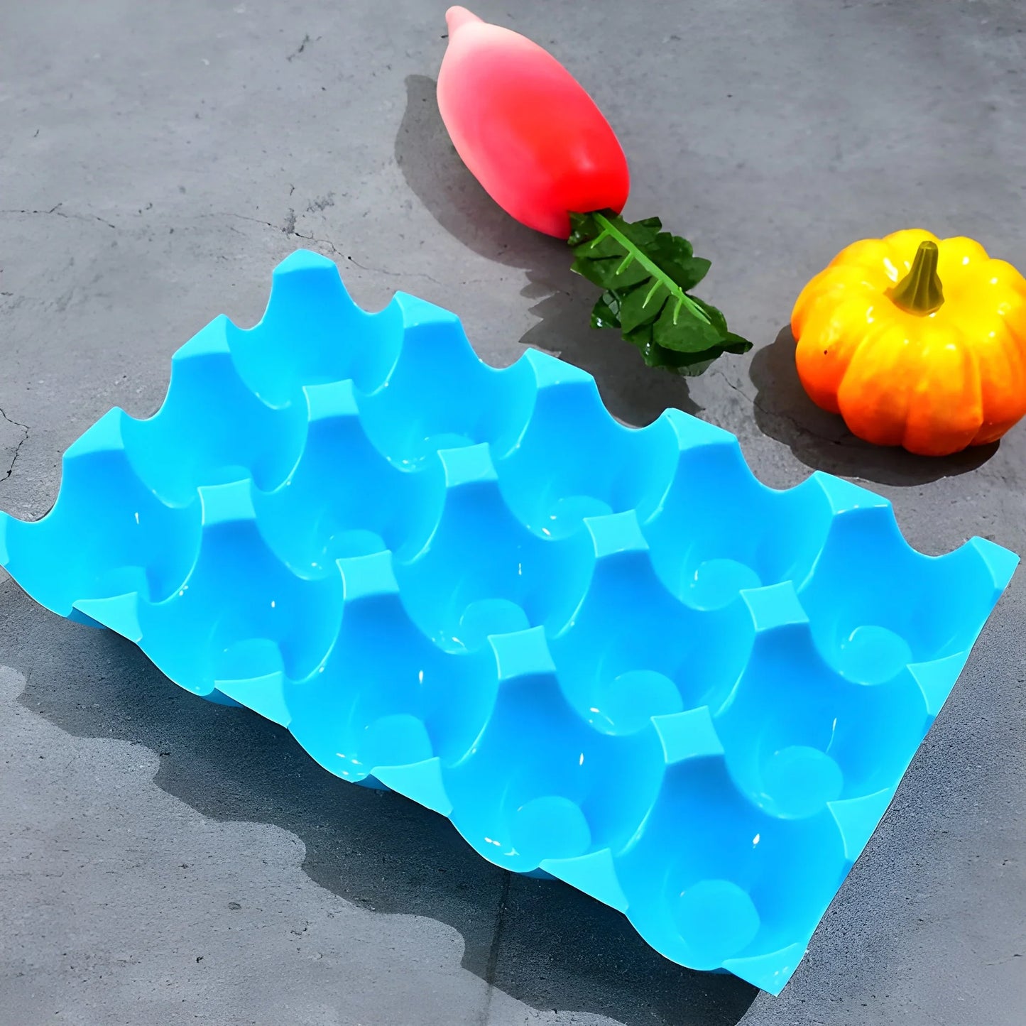 Sturdy 15-Egg Tray - Home & Kitchen