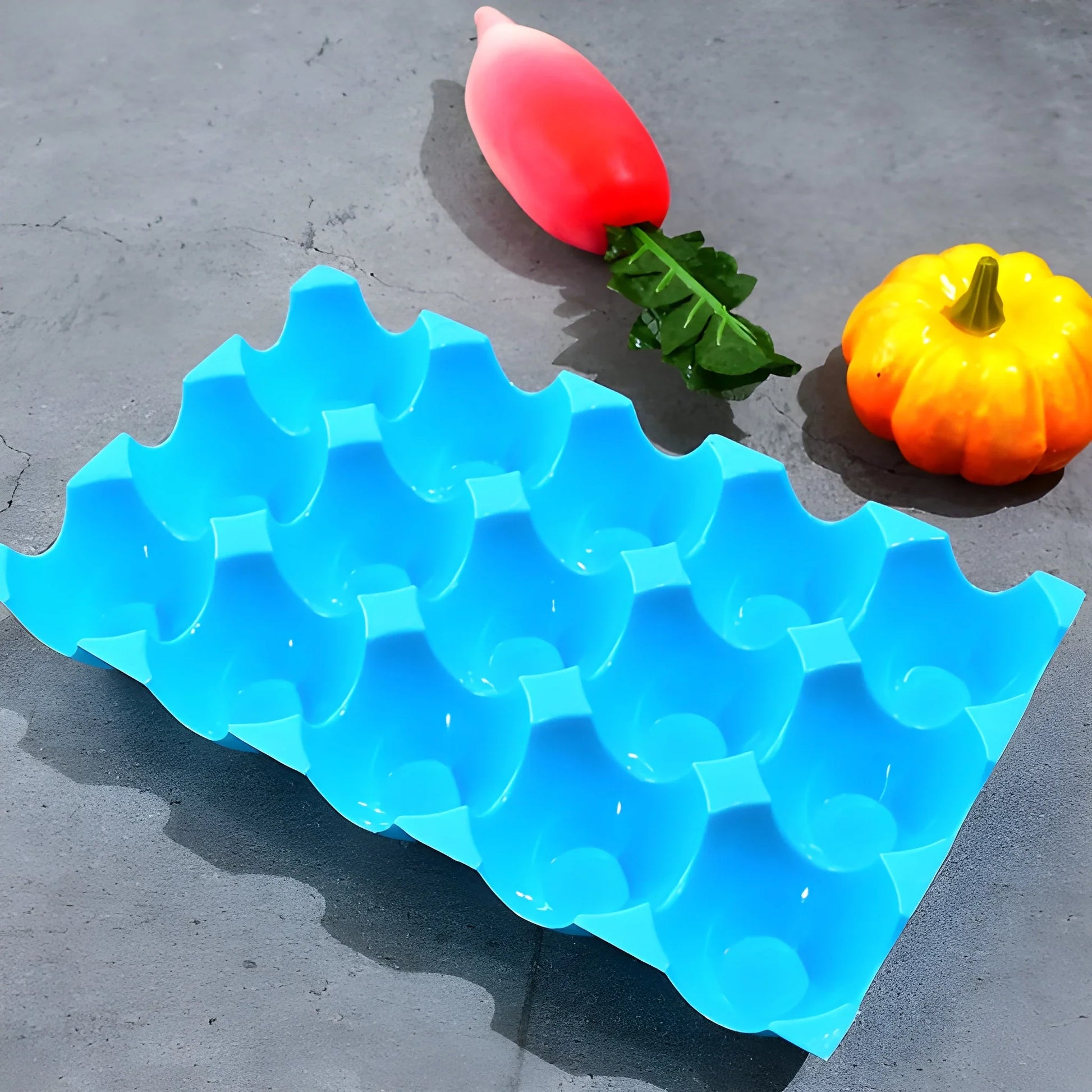 Sturdy 15-Egg Tray - Home & Kitchen