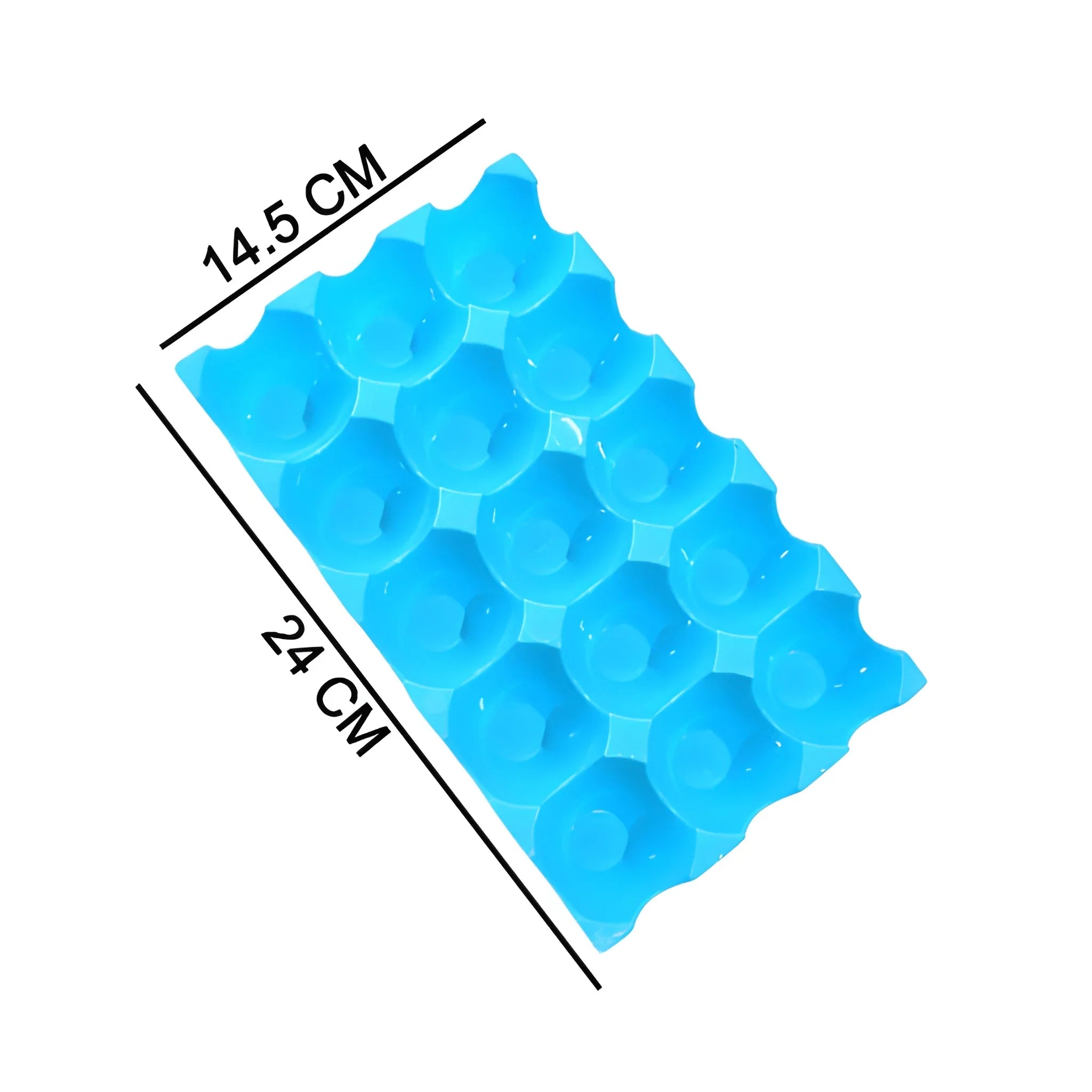 Sturdy 15-Egg Tray - Home & Kitchen