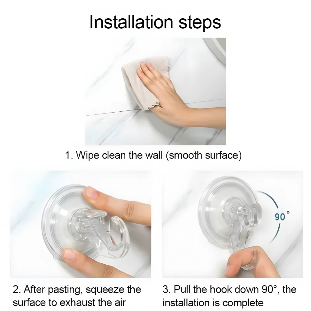 Suction Cup Wall Hook - Home & Kitchen