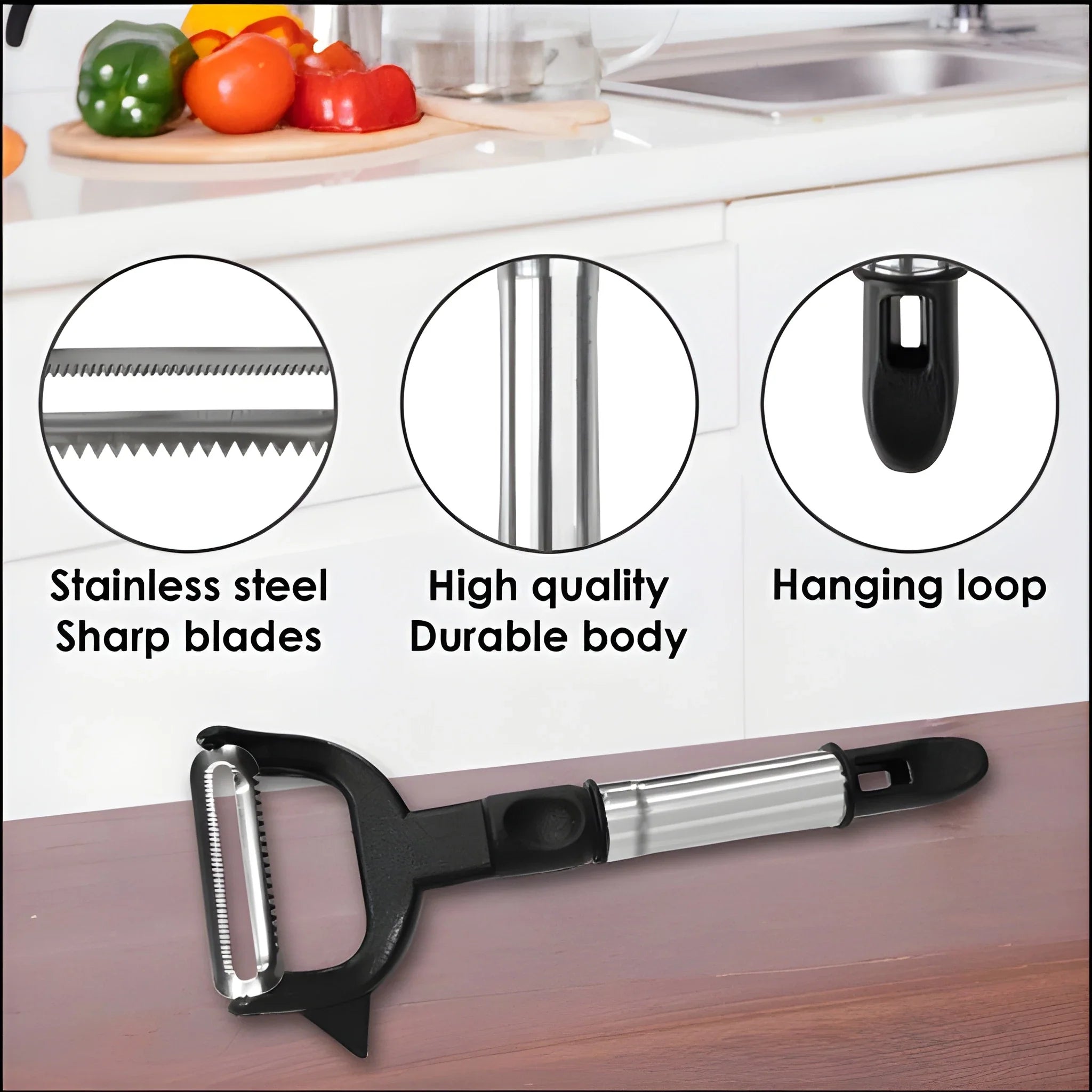 Swiss Precision Peeler Pro - Home & Kitchen