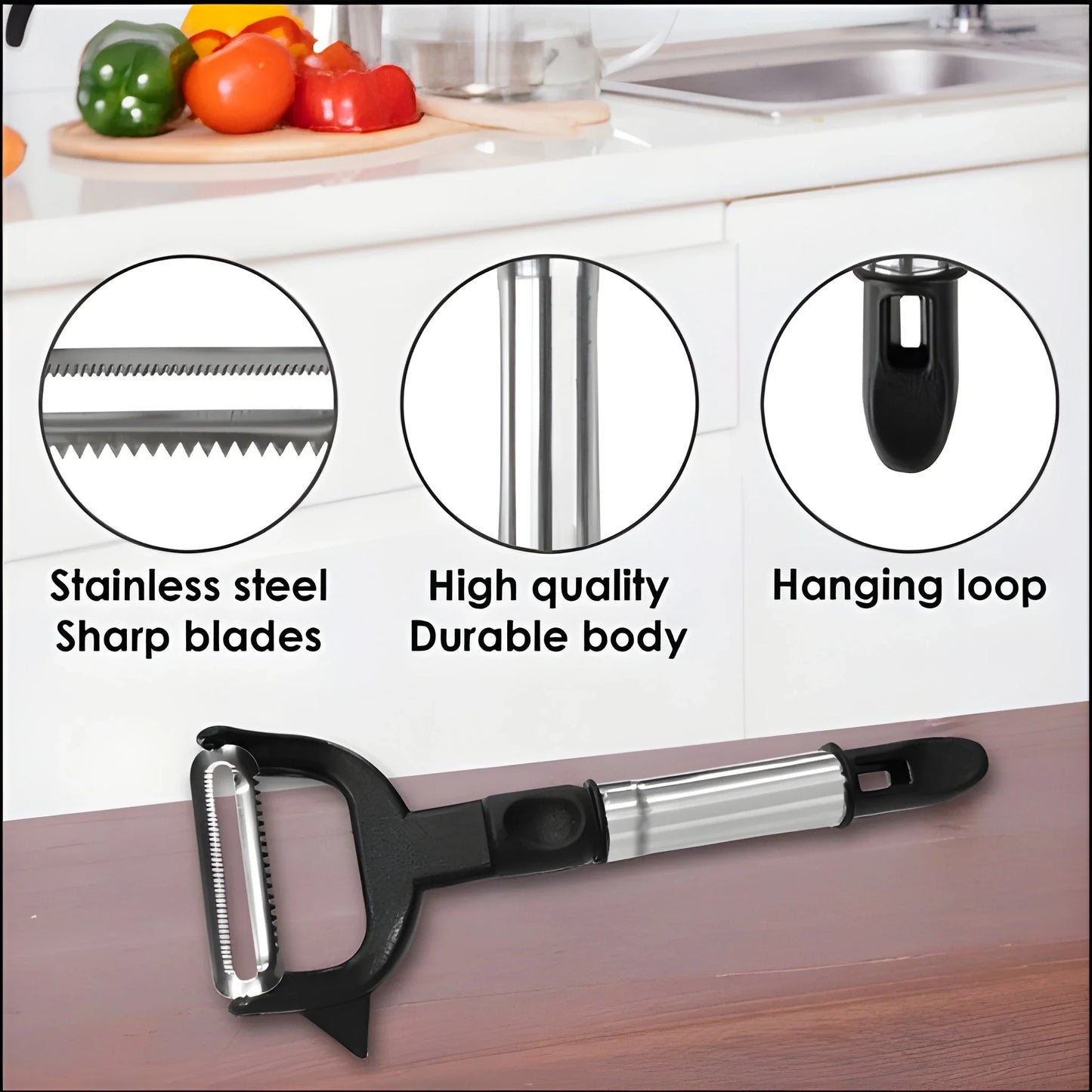 Swiss Precision Peeler Pro - Home & Kitchen