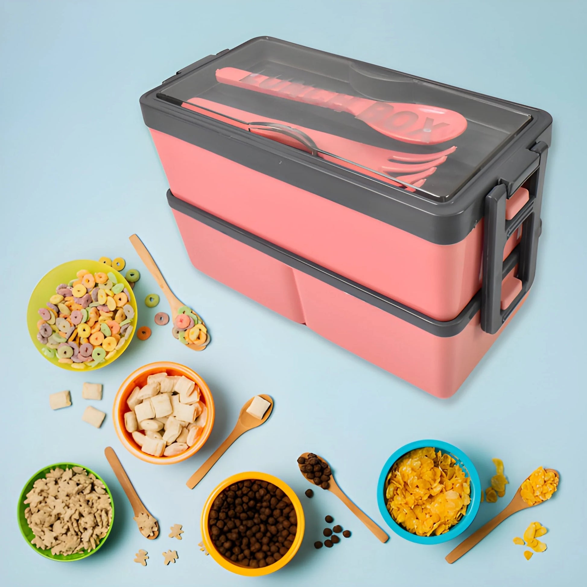 Best plastic 3 layer leak proof lunch box - home & garden | 2025 | fast shipping