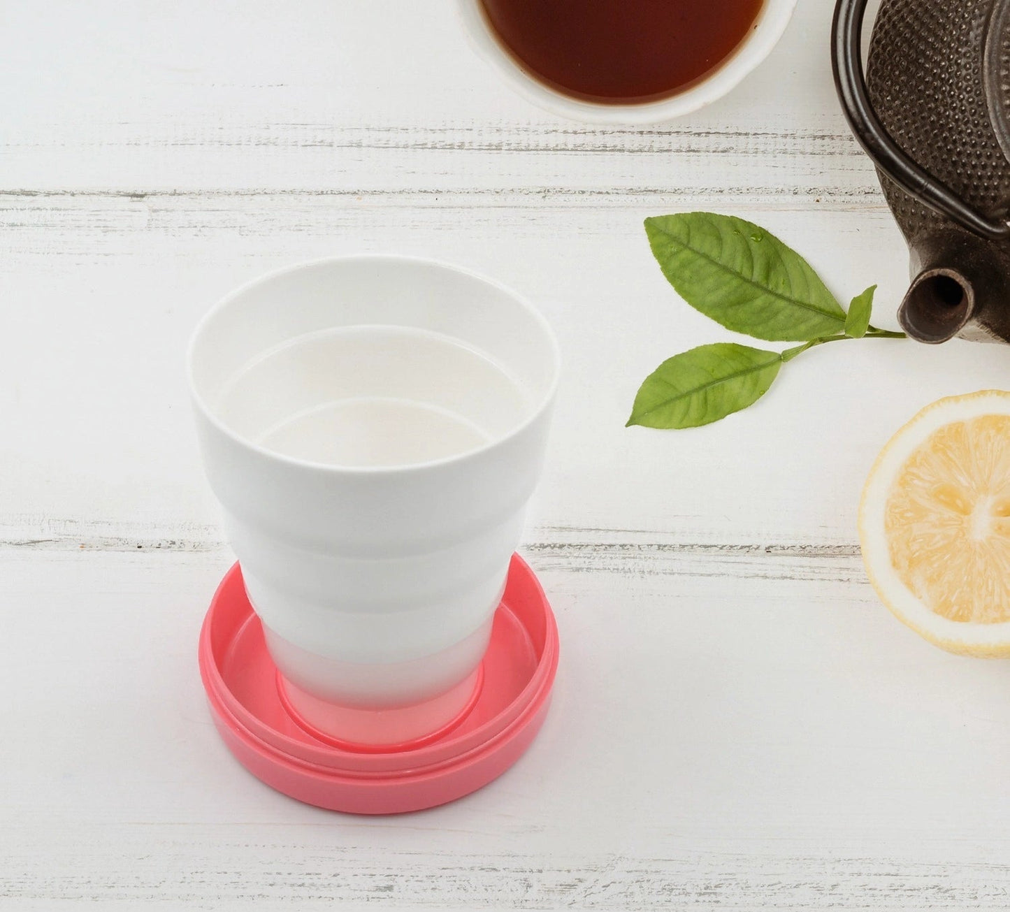 Folding Travel Cup with Lid - Home Improvement