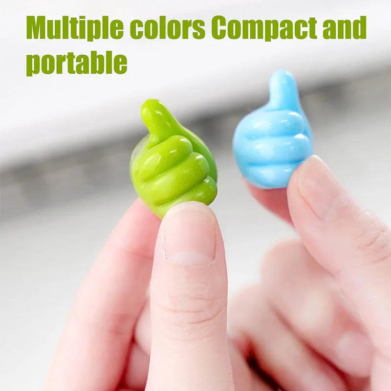 Thumb Cable Clipscord Multi Color (Pack Of 10) - Home Improvement
