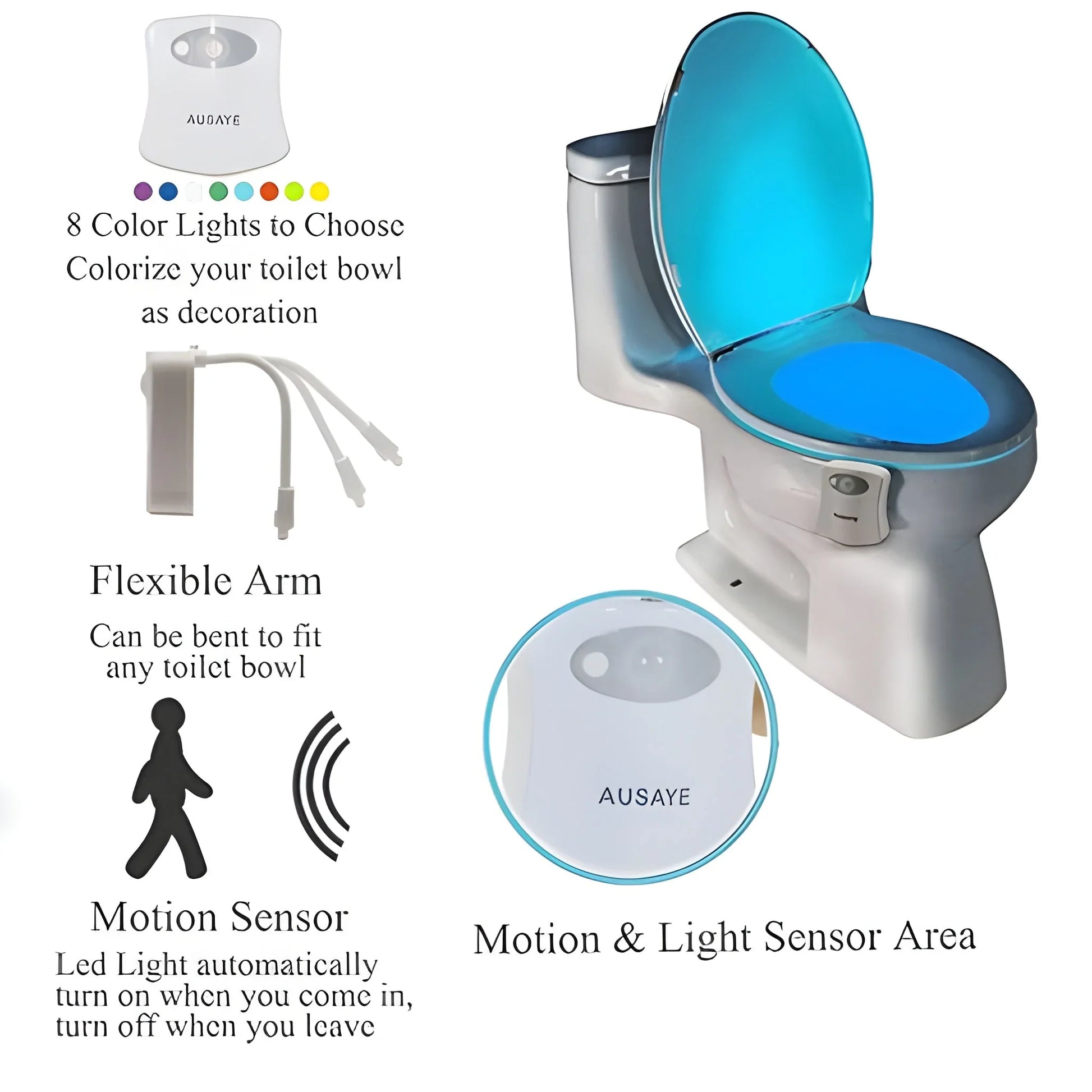 Best toilet led light bowl cover lamp - home & garden | 2025 | fast shipping
