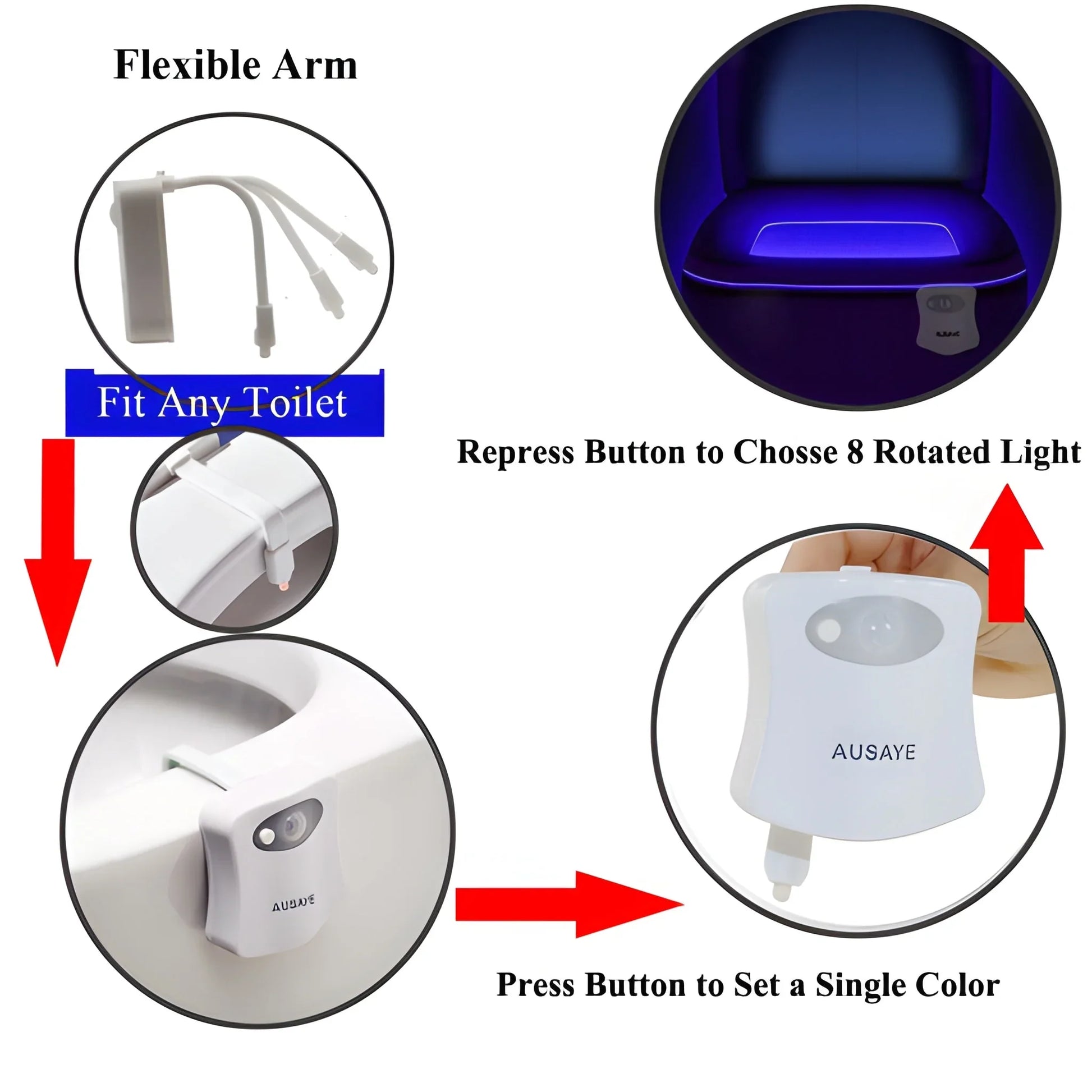 Best toilet led light bowl cover lamp - home & garden | 2025 | fast shipping