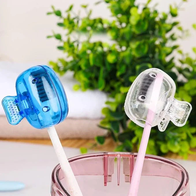 Toothbrush Head Cover Cap – 1 Pc - Home Improvement