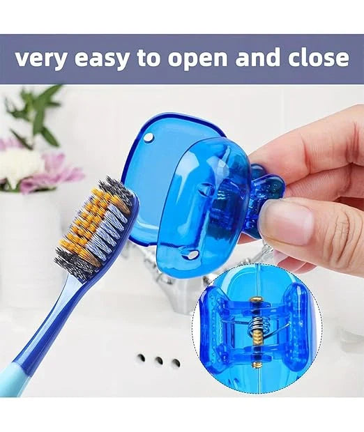 Toothbrush Head Cover Cap – 1 Pc - Home Improvement