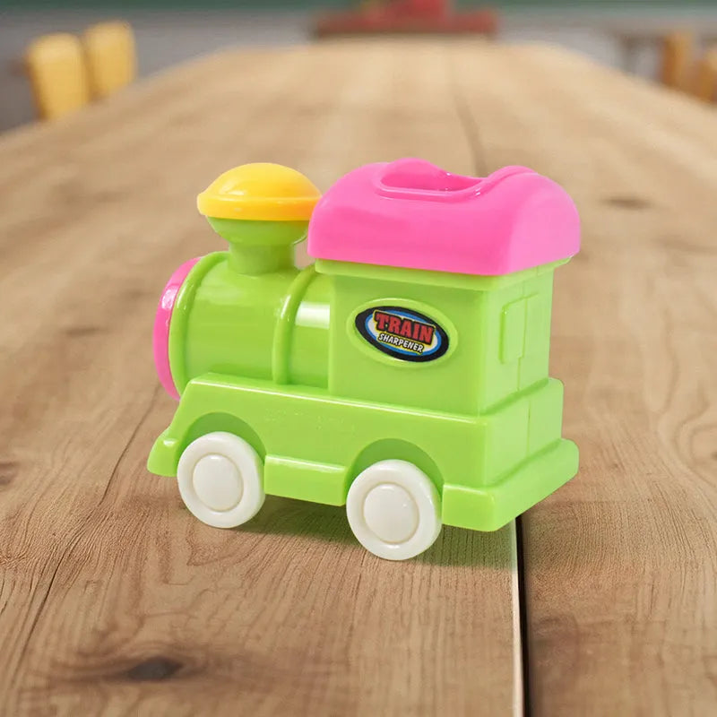 Train Double Hole Pencil Sharpener (1 Pc) - Office