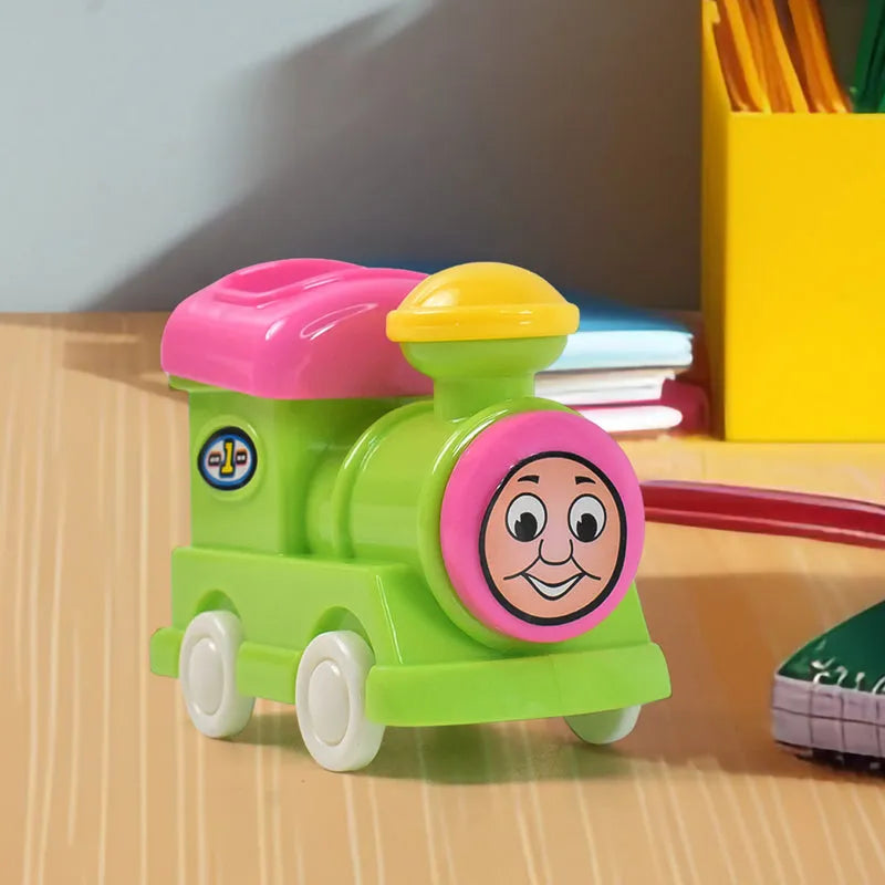 Train Double Hole Pencil Sharpener (1 Pc) - Office