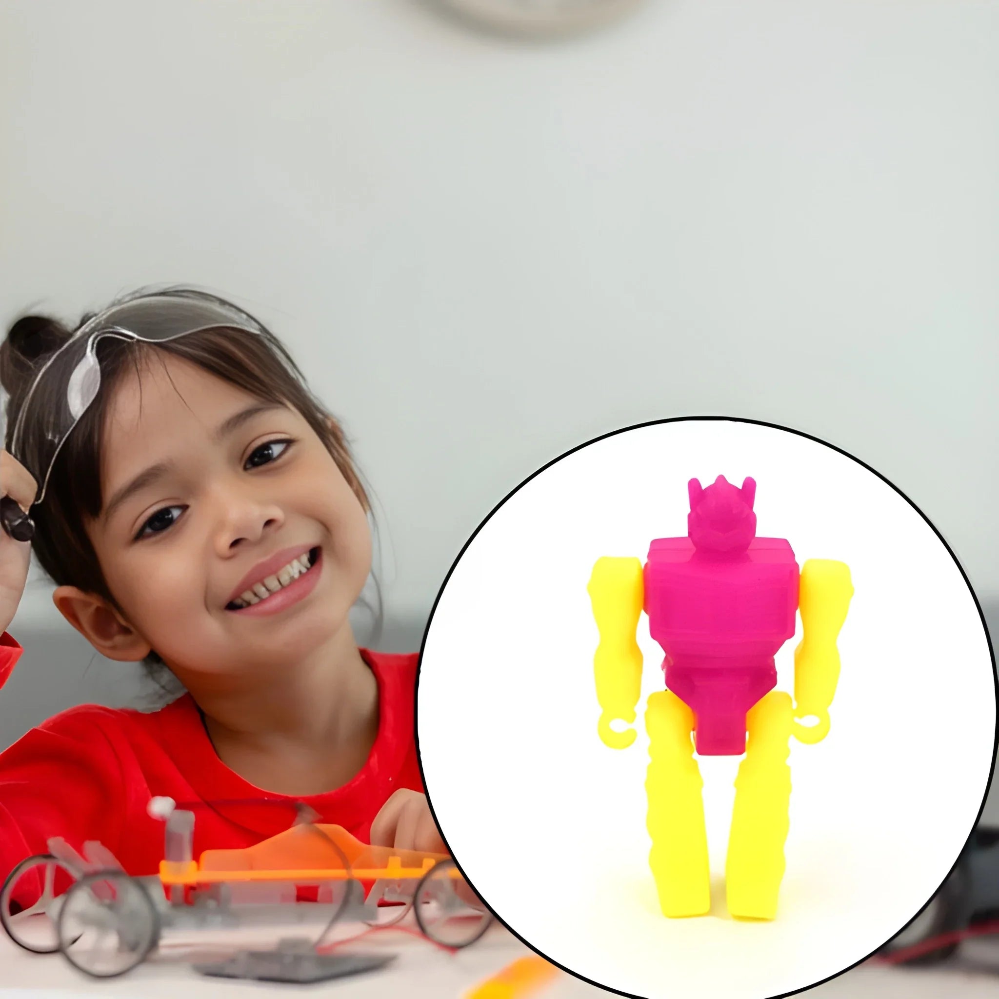 Transformable LED Robot - Toys & Games