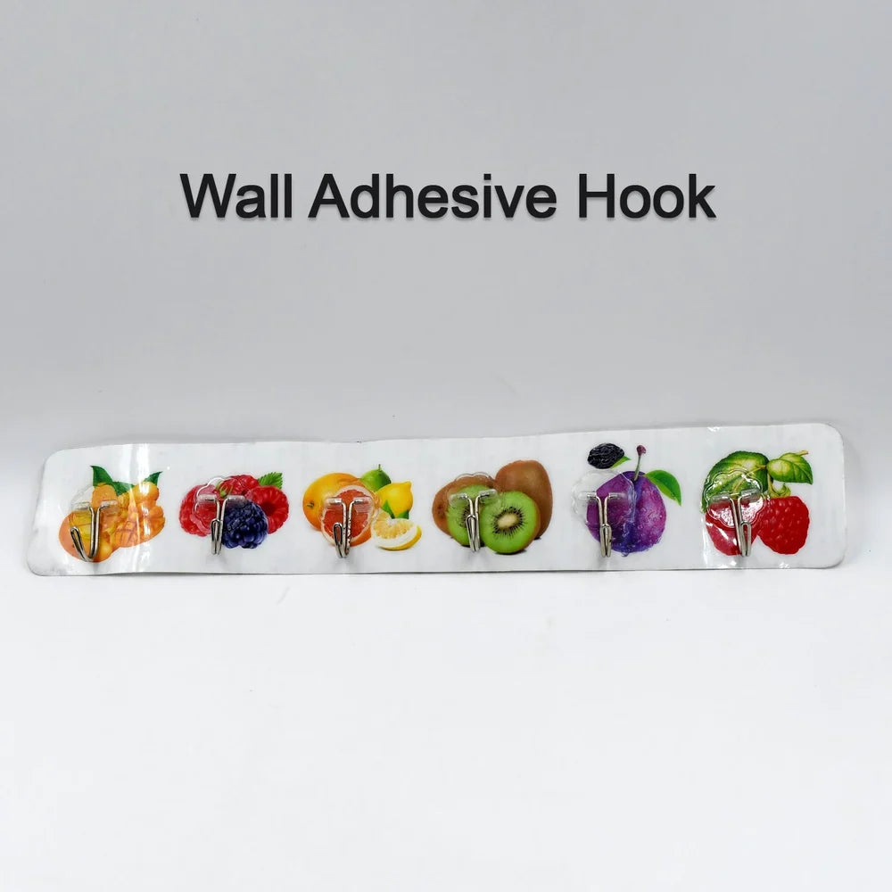 Best transparent adhesive wall hooks – 6 pcs set - utility | 2025 | fast shipping