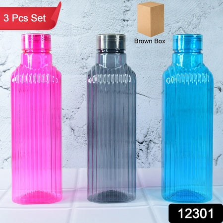 Best transparent fridge water bottles (3 pc) - 2025 | fast shipping