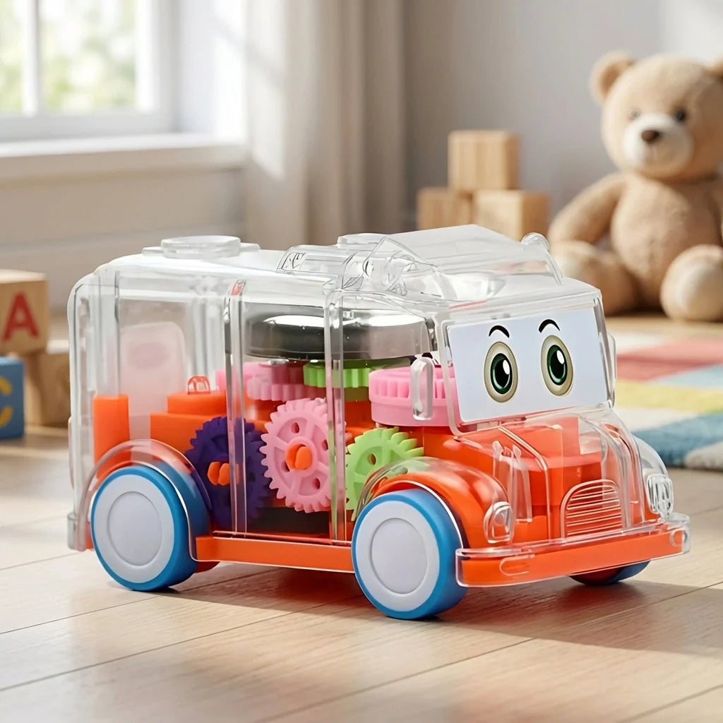 Best transparent musical mini school bus toy for kids - toys & games | 2026 | fast shipping