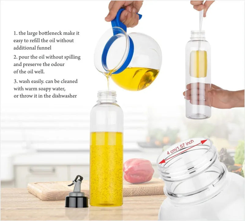 Best transparent oil dispenser (1 l) - food storage containers | 2025 | fast shipping