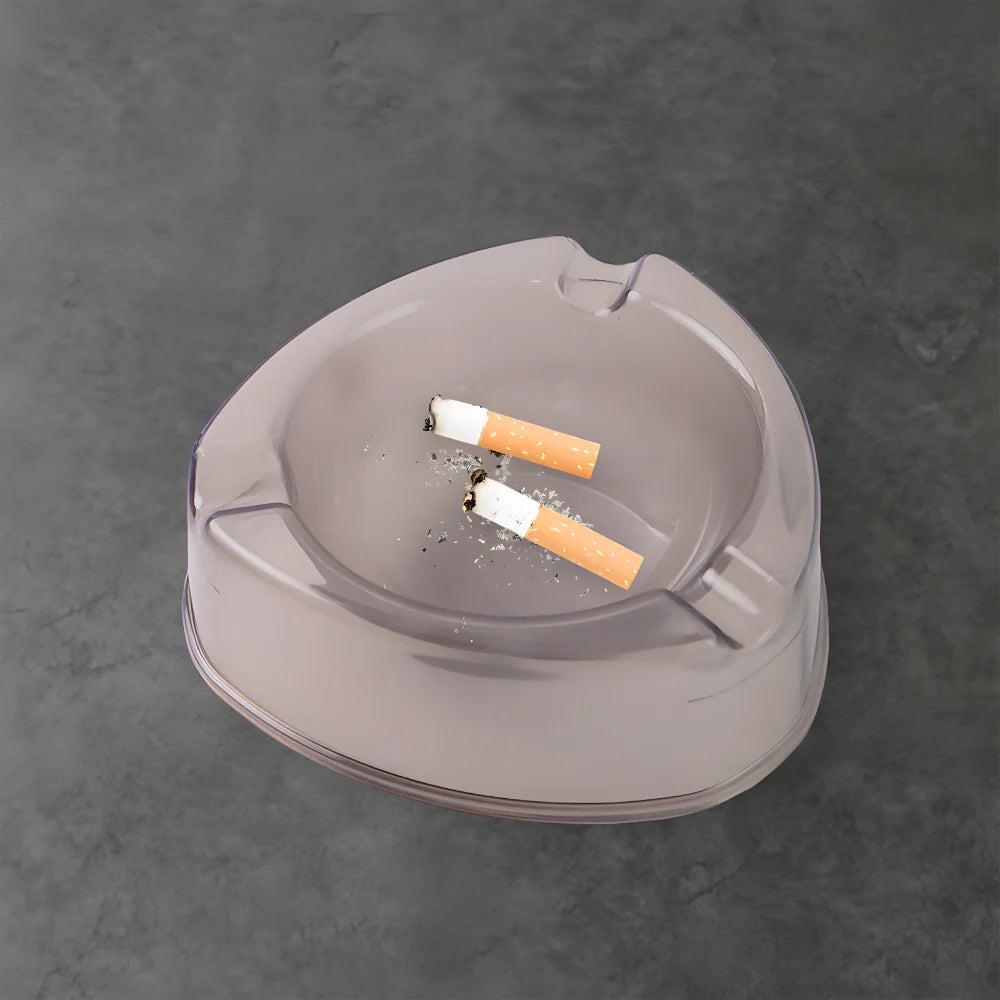 Transparent White Ashtray - Home Improvement
