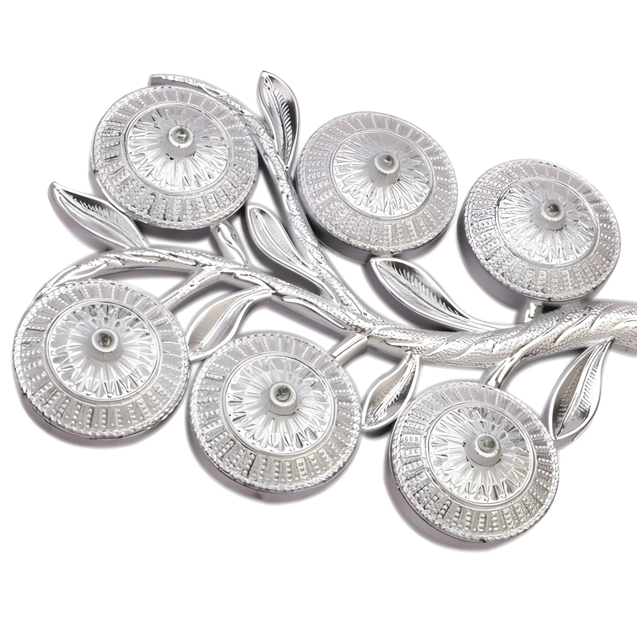 Tree-Shaped 6-Compartment Serving Tray - Home & Kitchen