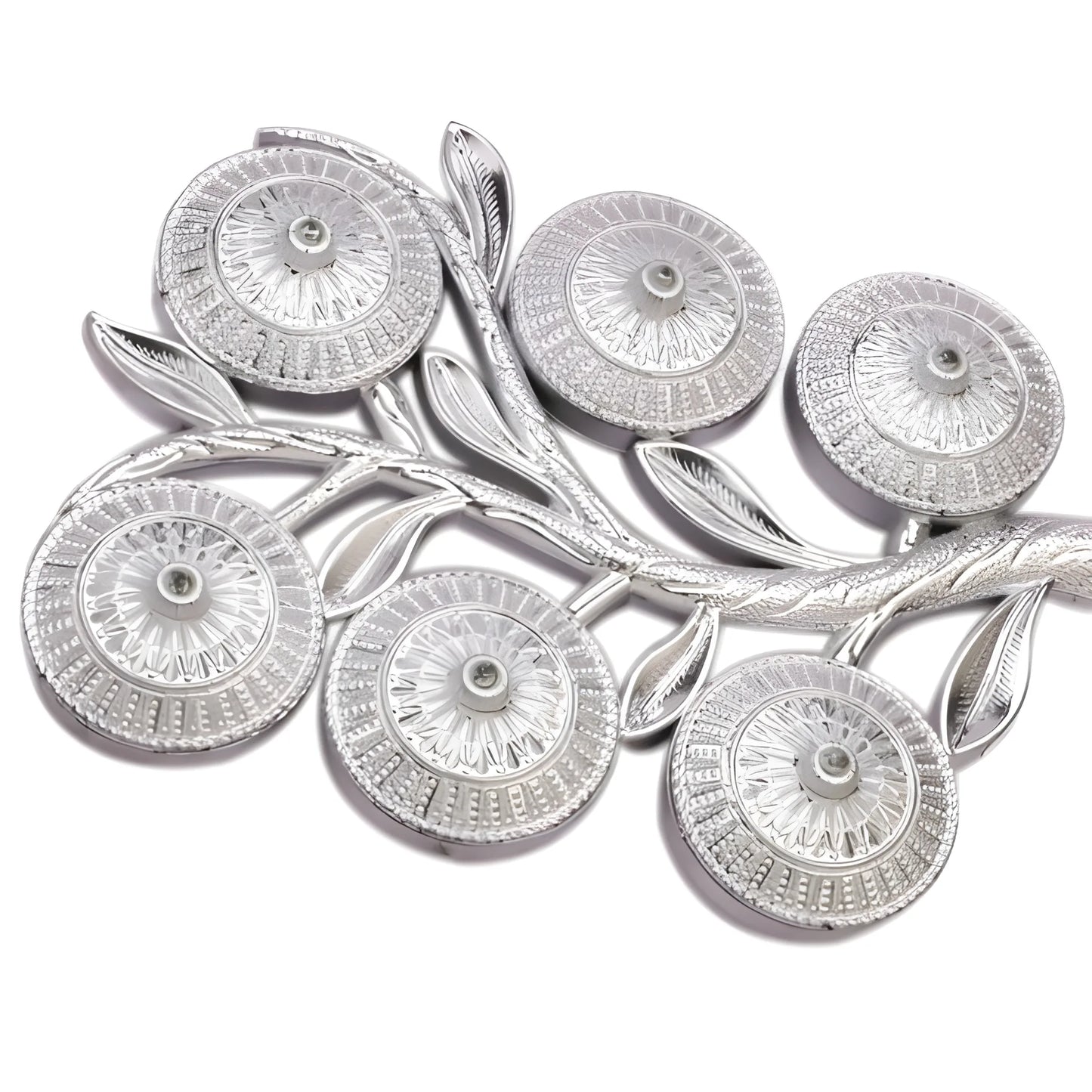 Tree-Shaped 6-Compartment Serving Tray - Home & Kitchen