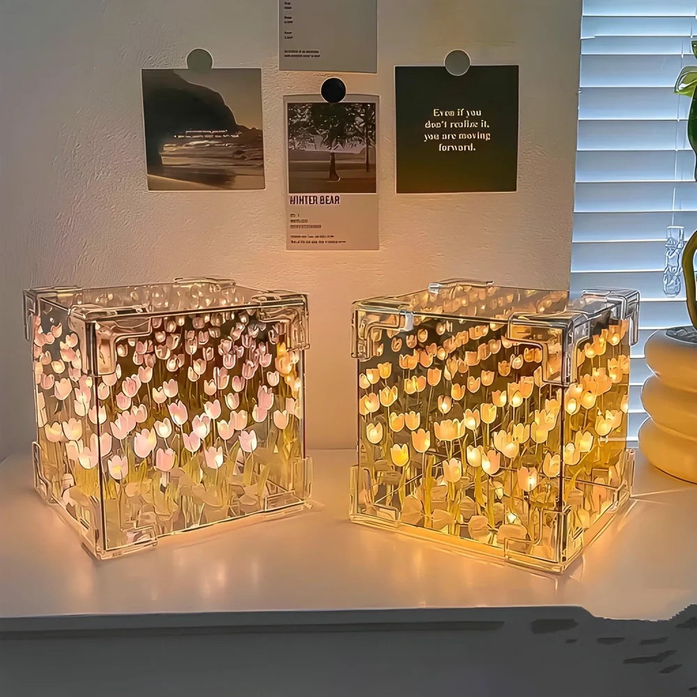 Best tulip mirror night lamp - toy spaceships | 2025 | fast shipping