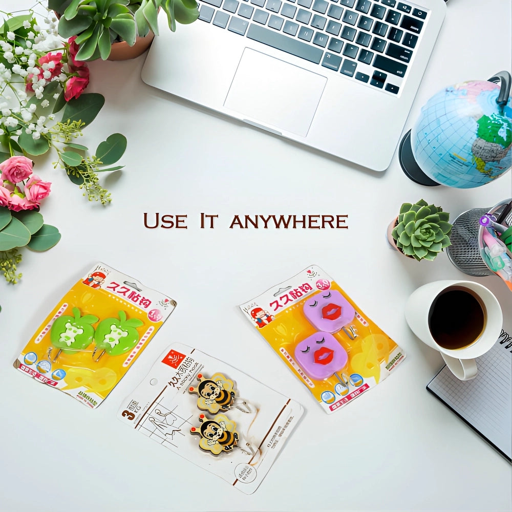 Best damage-free adhesive wall hooks - mounts | 2025 | fast shipping