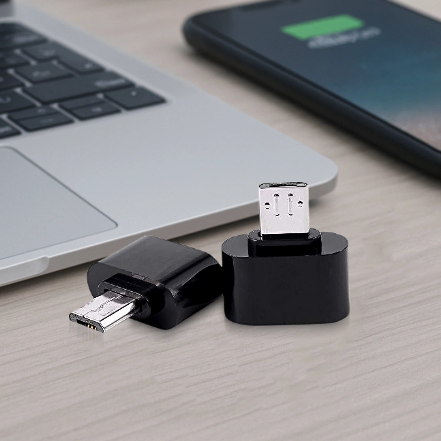 10 pcs micro usb otg adapters