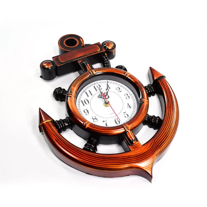 Anchor wall clock