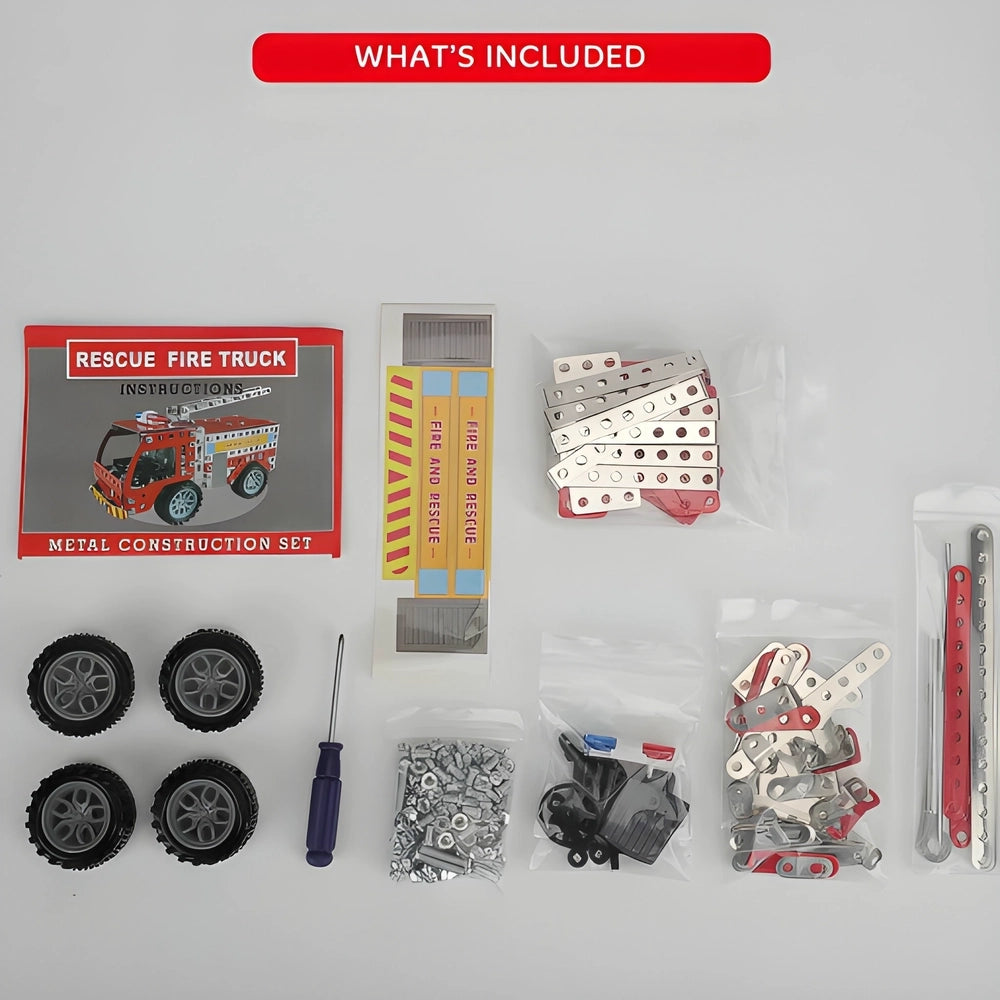 Best metal fire truck building kit - toy cars | 2025 | fast shipping