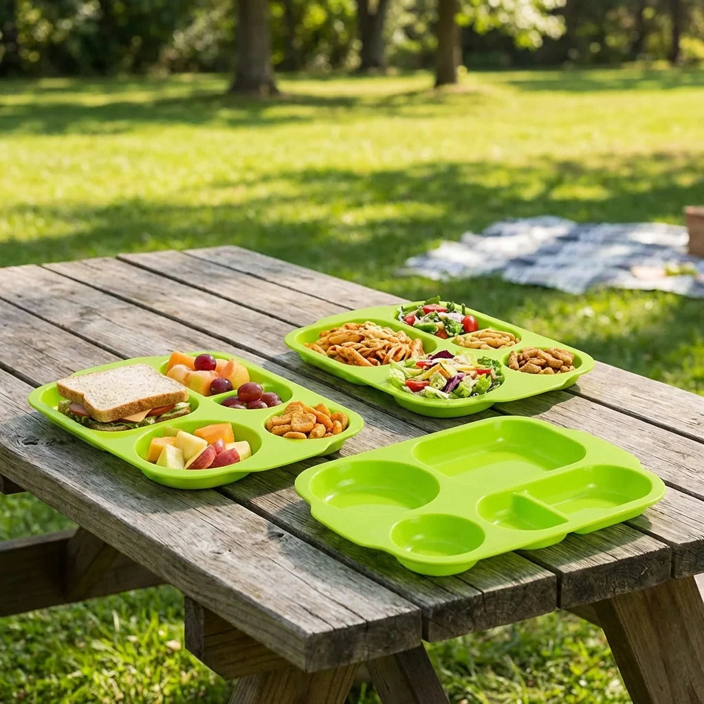Best unbreakable food compartment plates - 2026 | fast shipping
