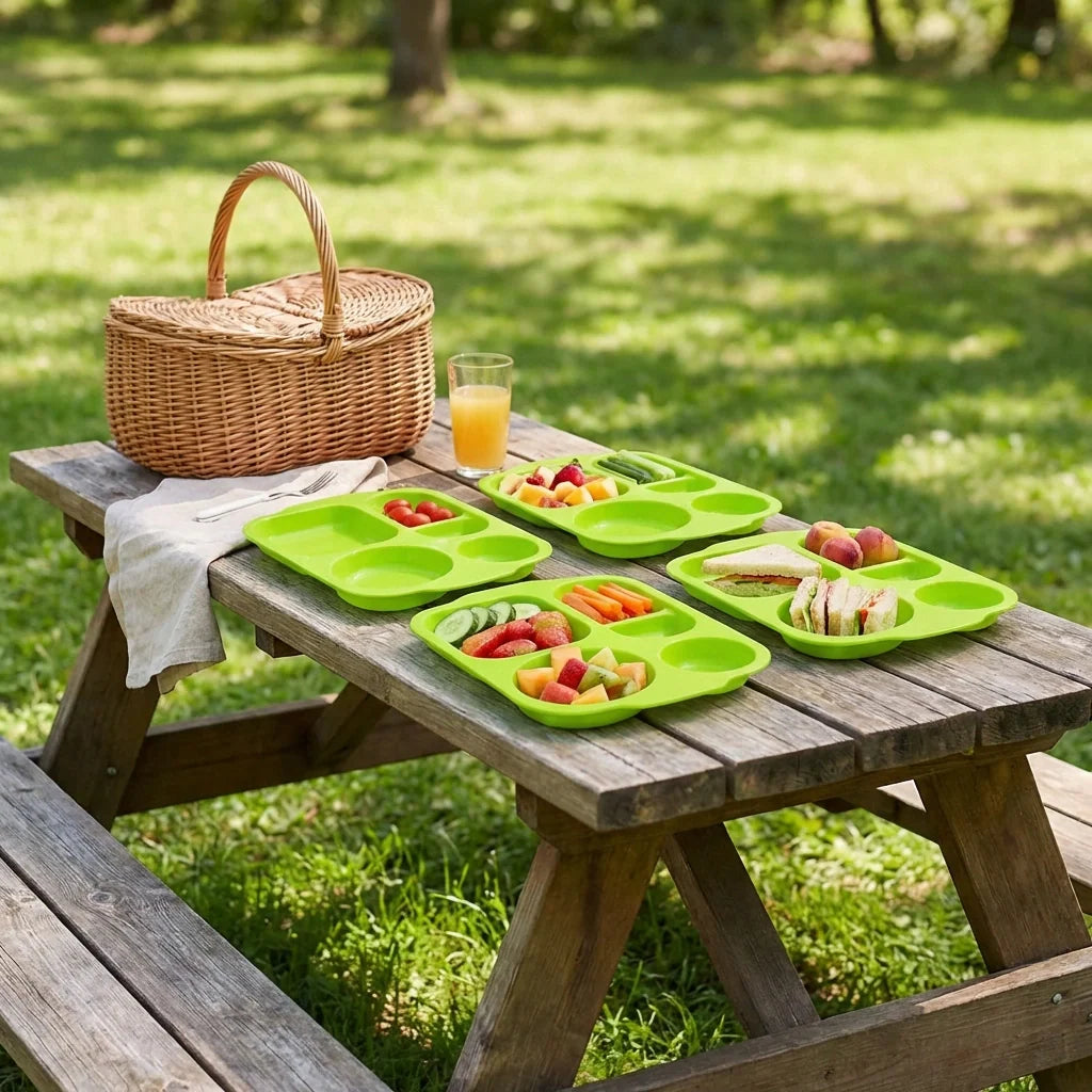 Best unbreakable food compartment plates - 2026 | fast shipping