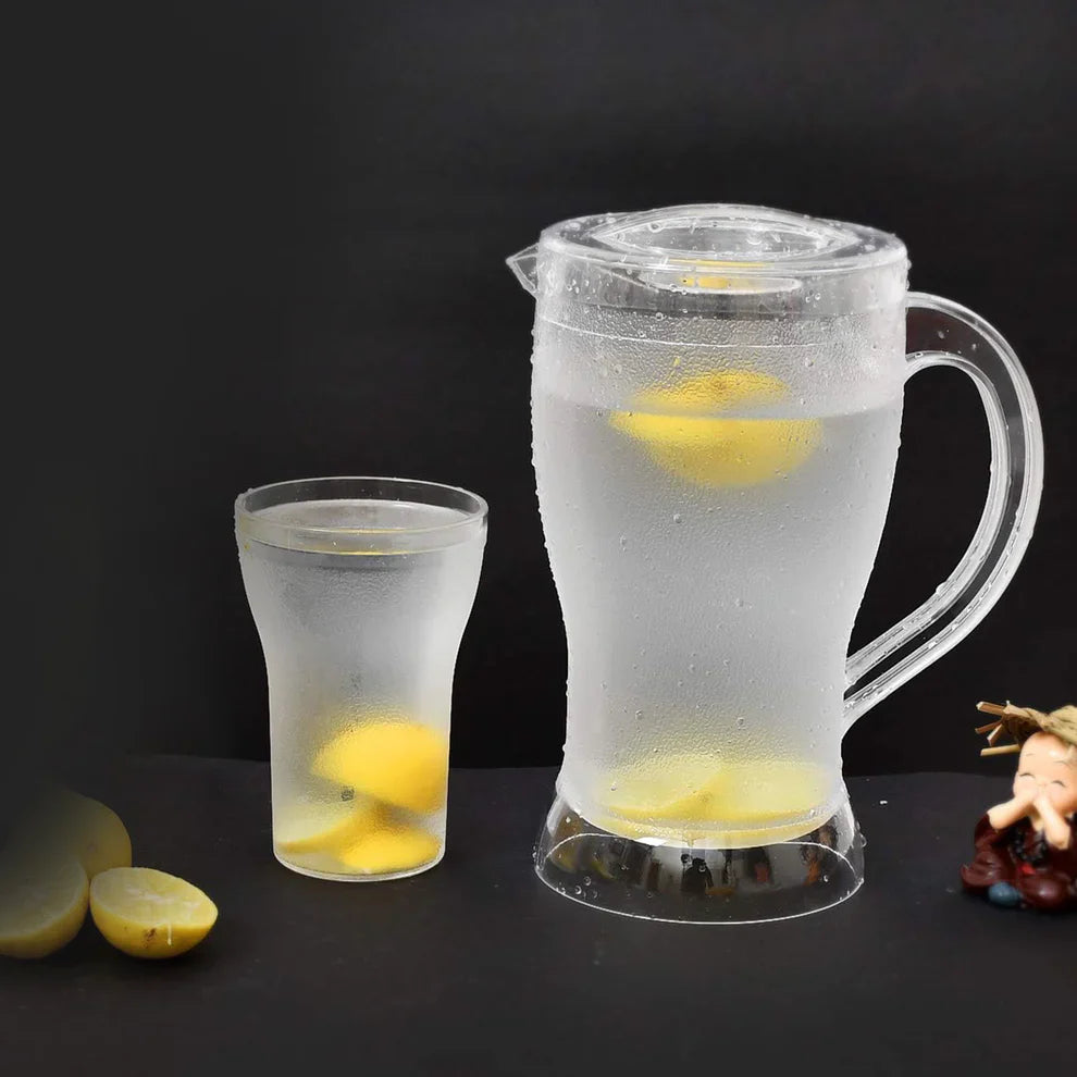 Best unbreakable lemon jug & glass set – 7 pcs - drinkware sets | 2025 | fast shipping