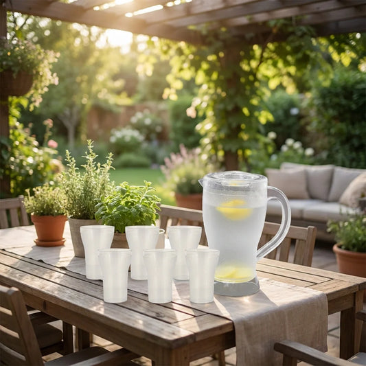 Best unbreakable lemon jug & glass set – 7 pcs - drinkware sets | 2026 | fast shipping