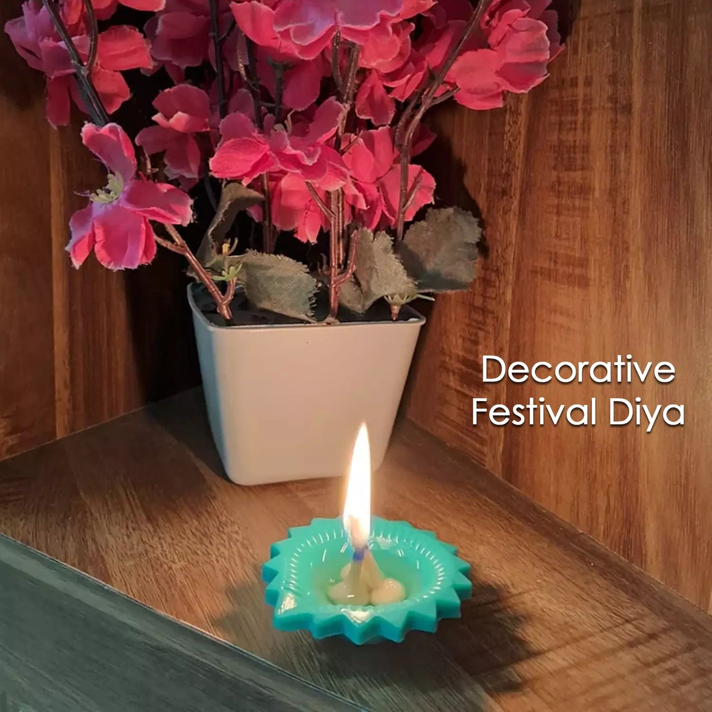 Unbreakable Silicone Diya - Home Improvement