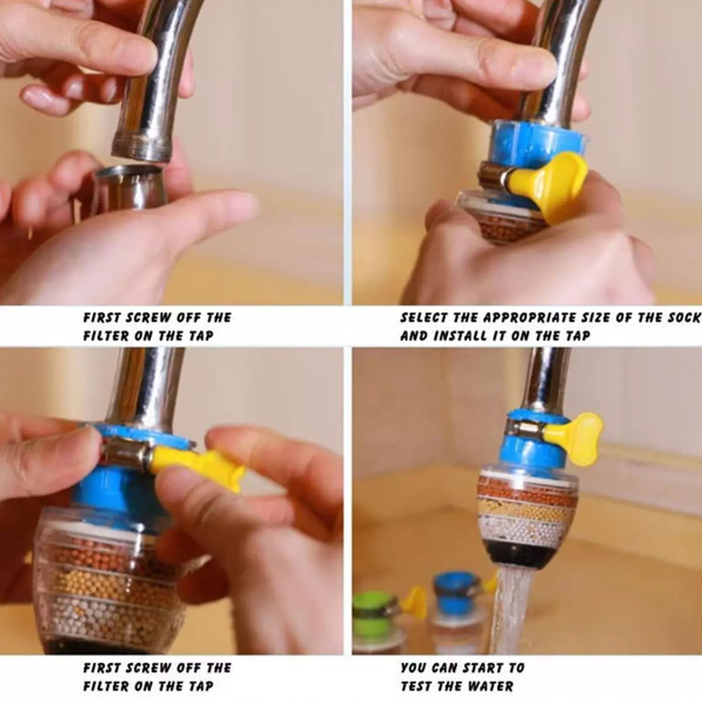 Best universal faucet water filter - in-line filters | 2025 | fast shipping