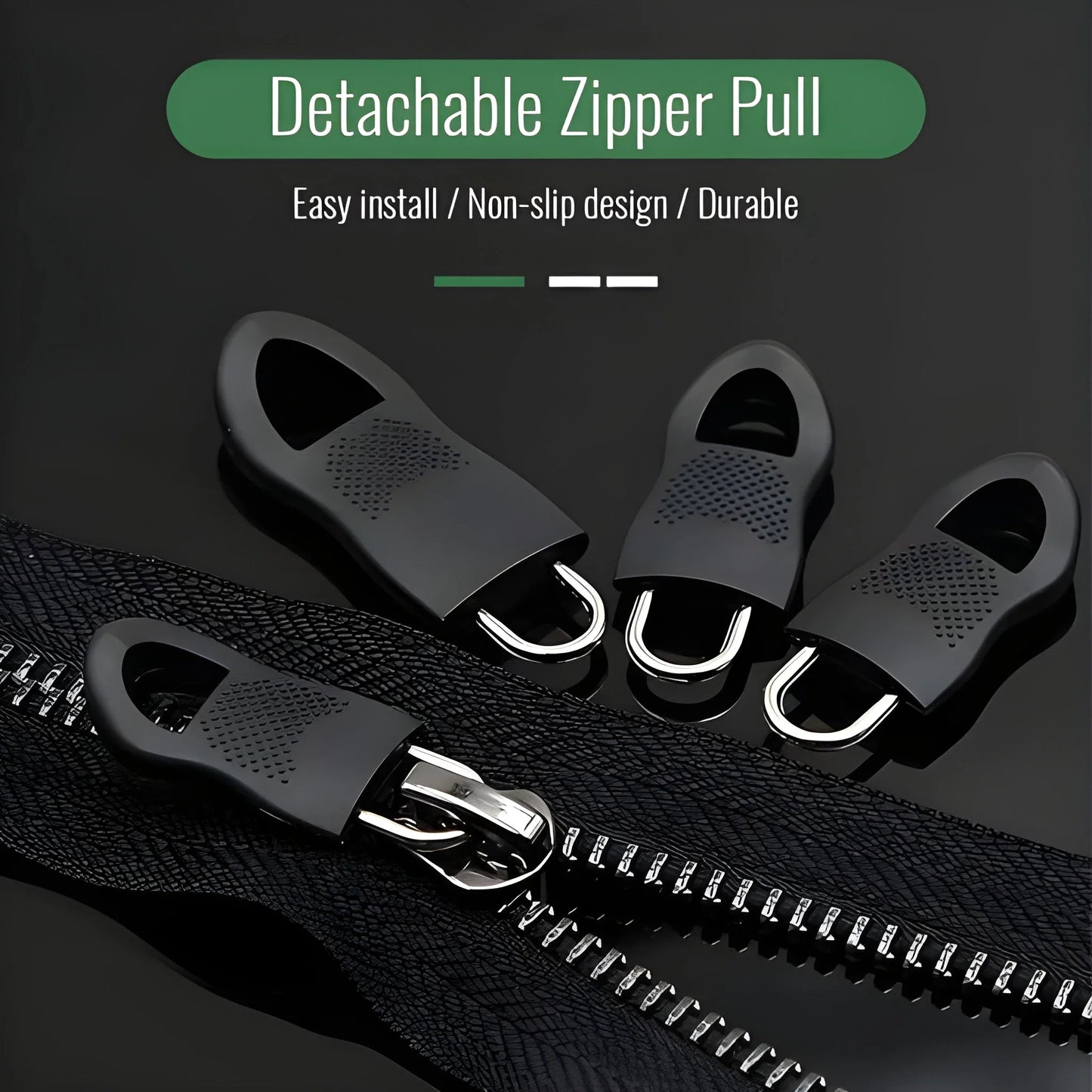 Universal Zipper Repair Tabs - Home Improvement