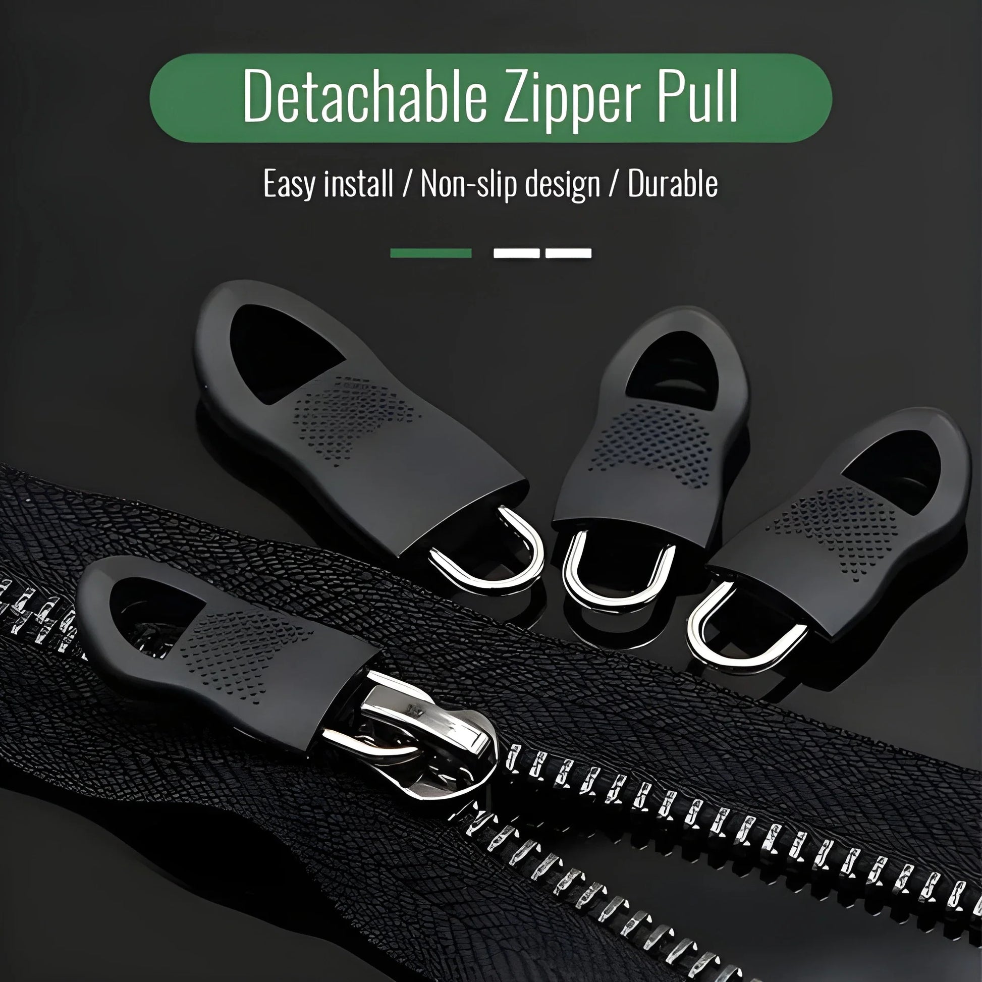 Universal Zipper Repair Tabs - Home Improvement