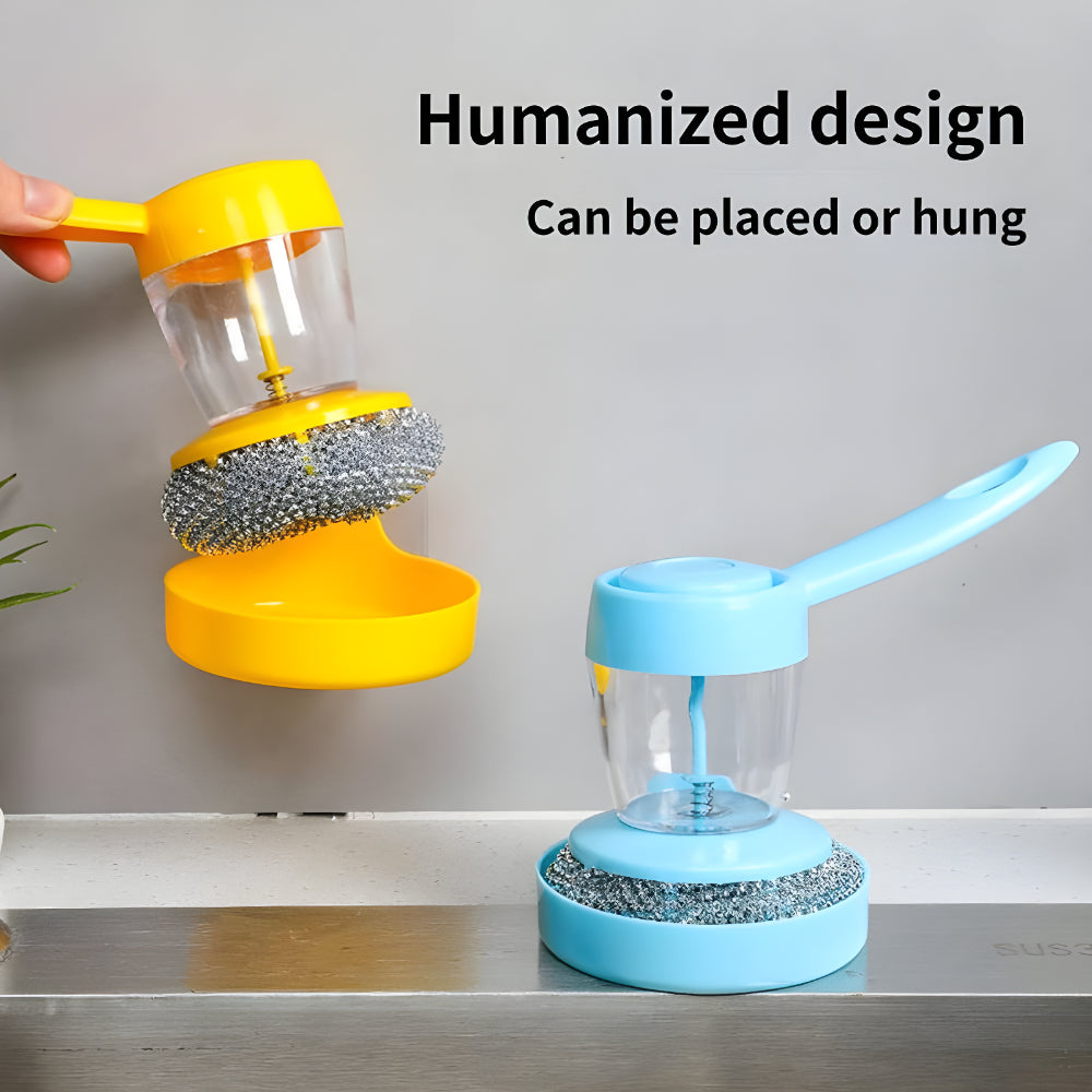 Best soap dispensing scrub brush - household cleaning supplies | 2025 | fast shipping