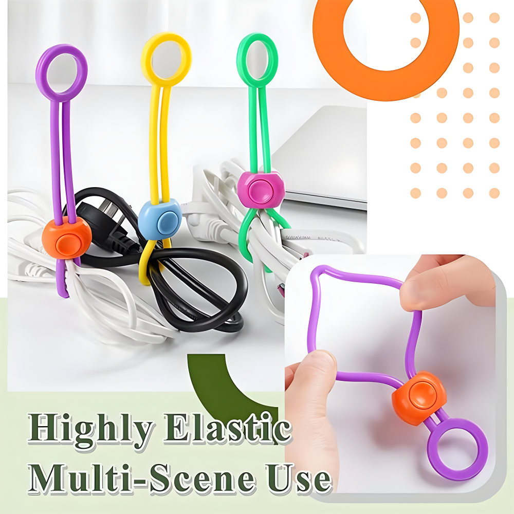 Colorful Storage Strap Clip - Home & Kitchen