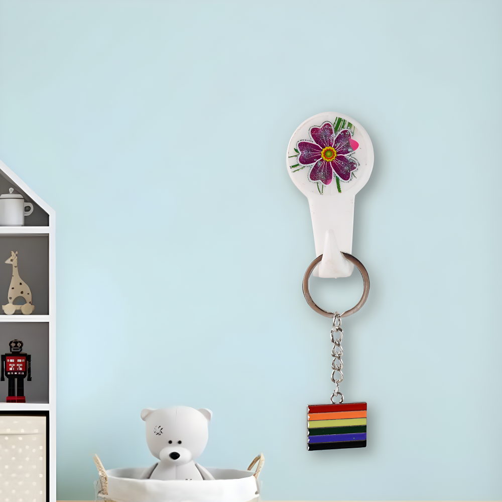 Rainbow Metal Keychain - Car & Motorbike