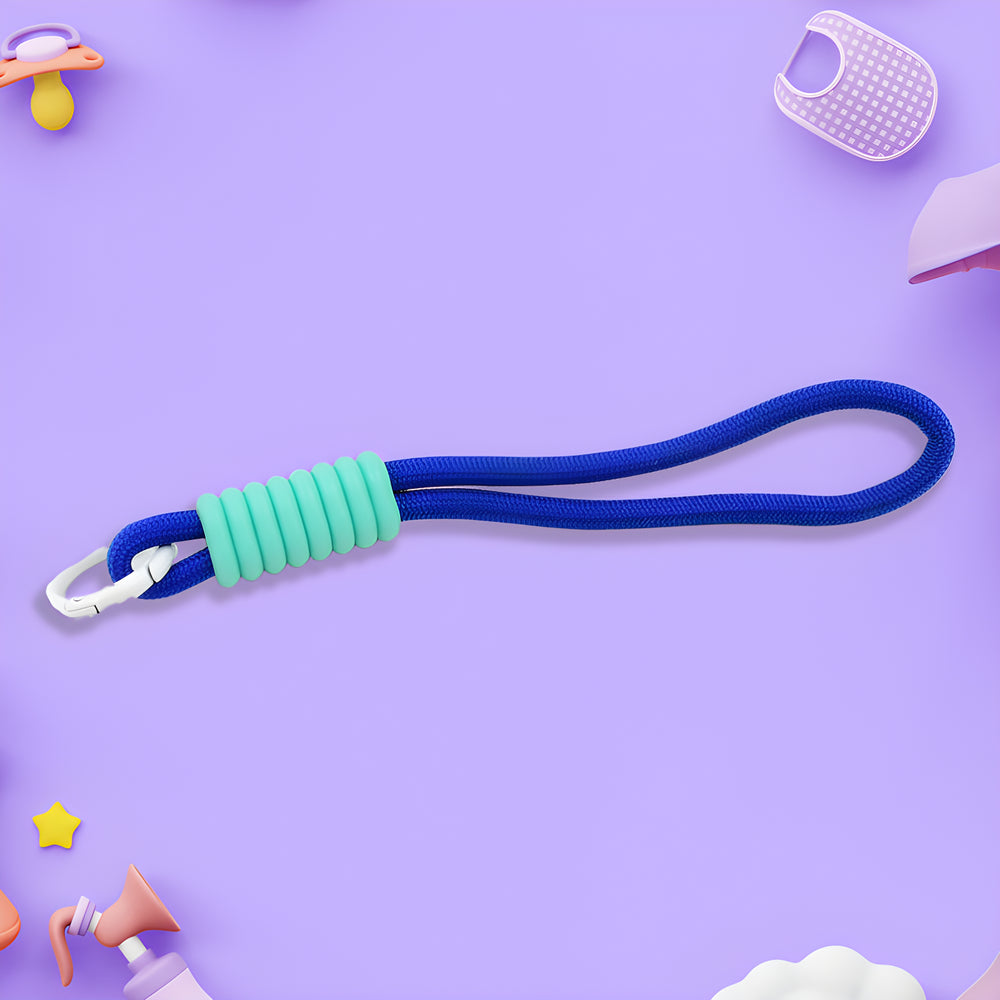 Nylon wrist strap lanyard