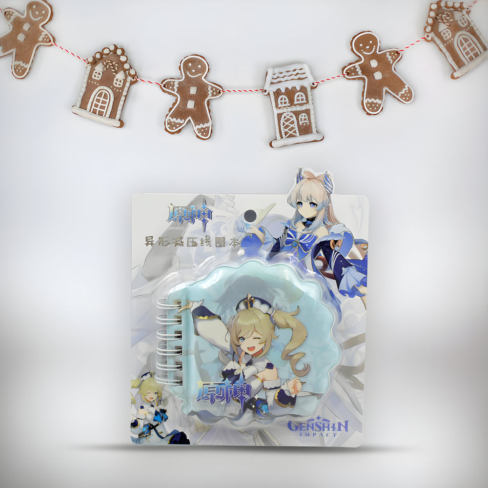 Plush cartoon notebook